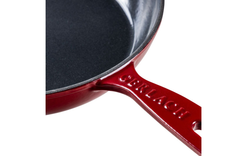 Gusseisenpfanne 28 cm NATUR IRON Bordeauxrot Gusseisenpfanne 28 cm NATUR IRON Bordeauxrot