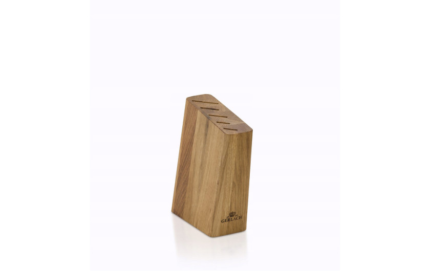 Messerset im Block NATUR Holz
