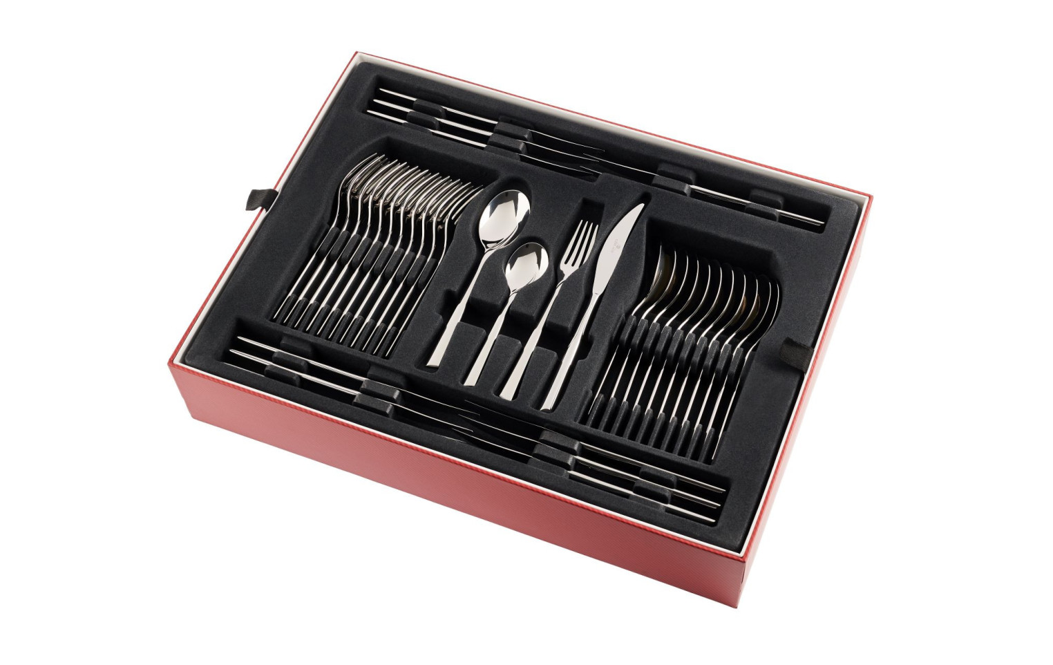 Besteckset 68 Teile FLAMES Poliert + Schachtel