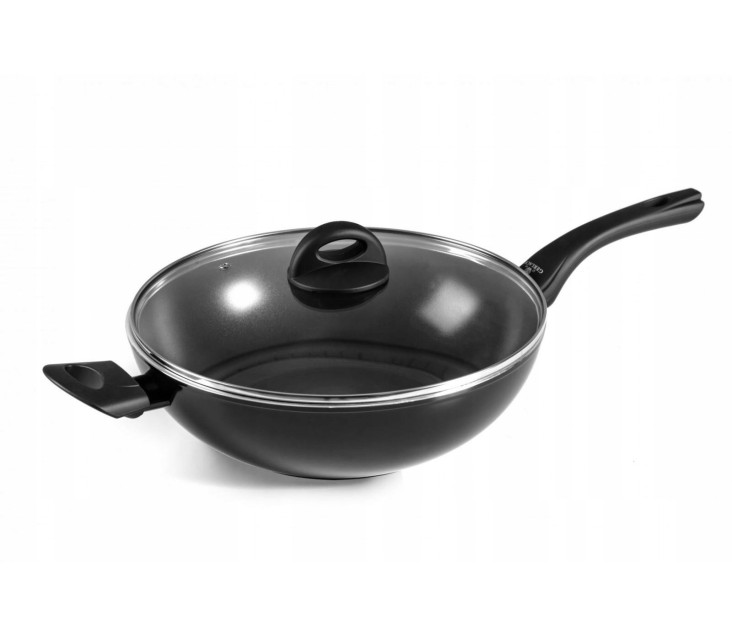 Wok-Pfanne 30cm HARMONY + Deckel