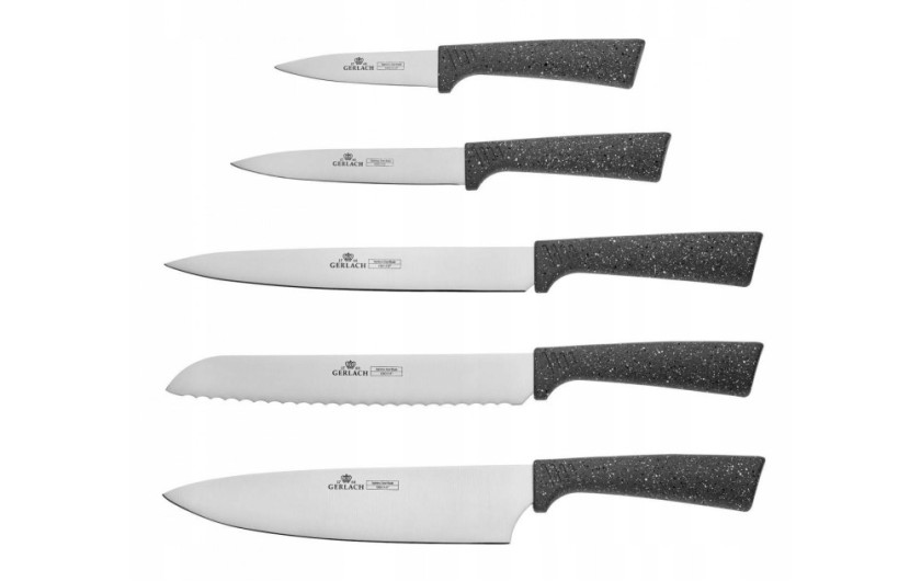 Messerset im Block SMART Granit Messerset im Block SMART Granit