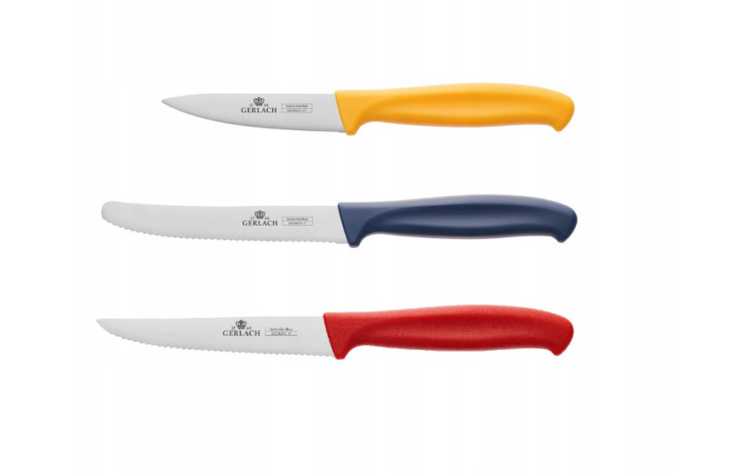 Set aus 3 Smart Color Messern