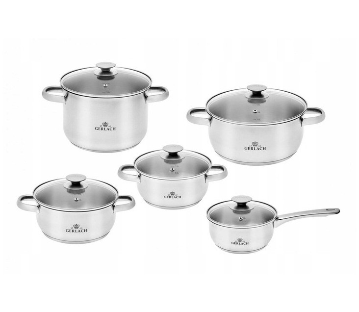 Topfset Gerlach First 10-teilig.